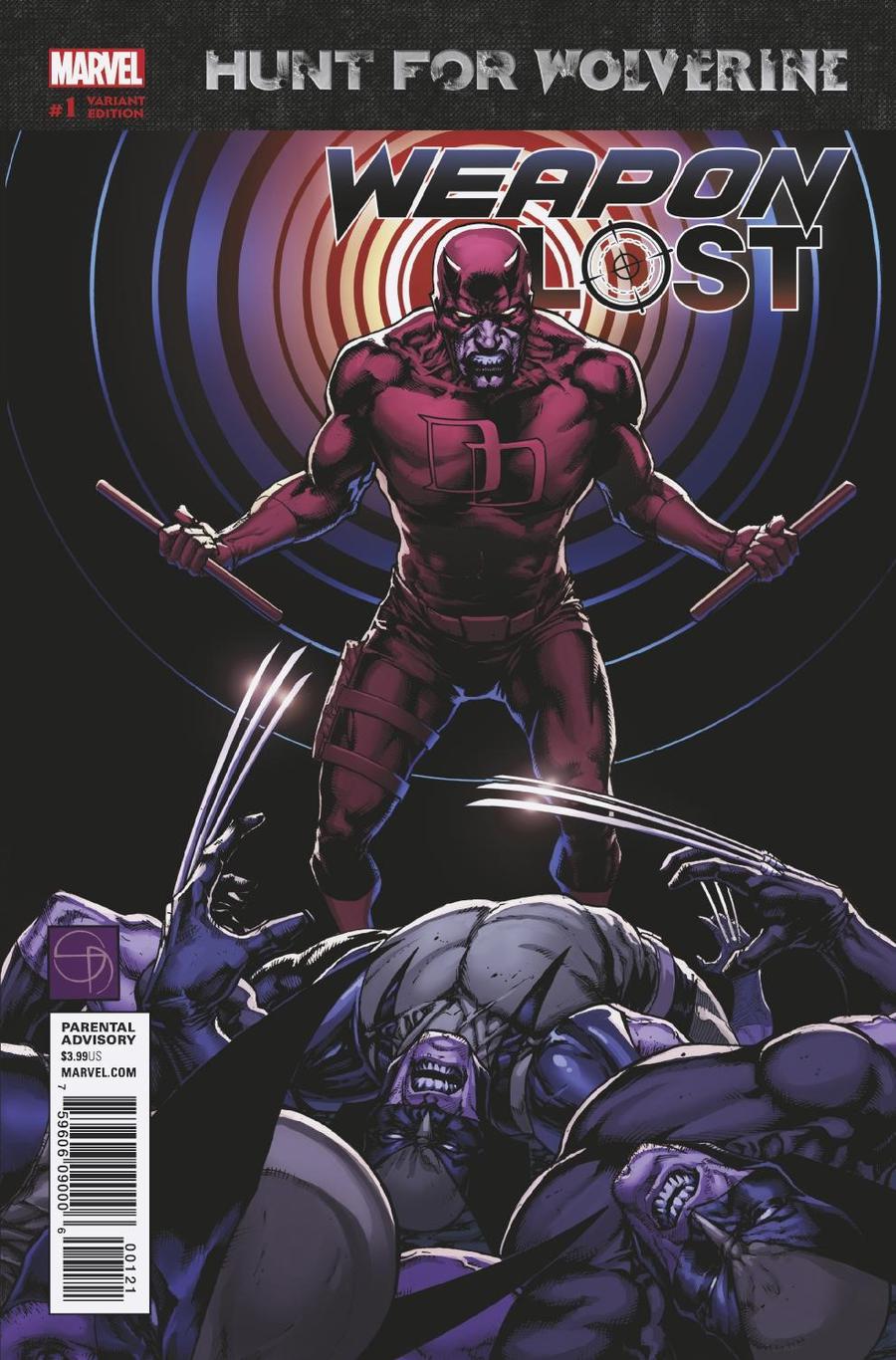 Hunt For Wolverine Weapon Lost #1 Cover B Variant Shane Davis Cover