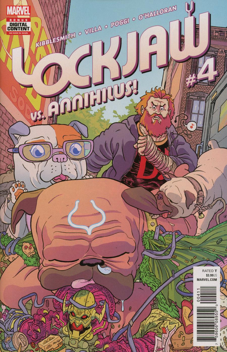 Lockjaw #4 Cover A Regular Ulises Farinas Cover