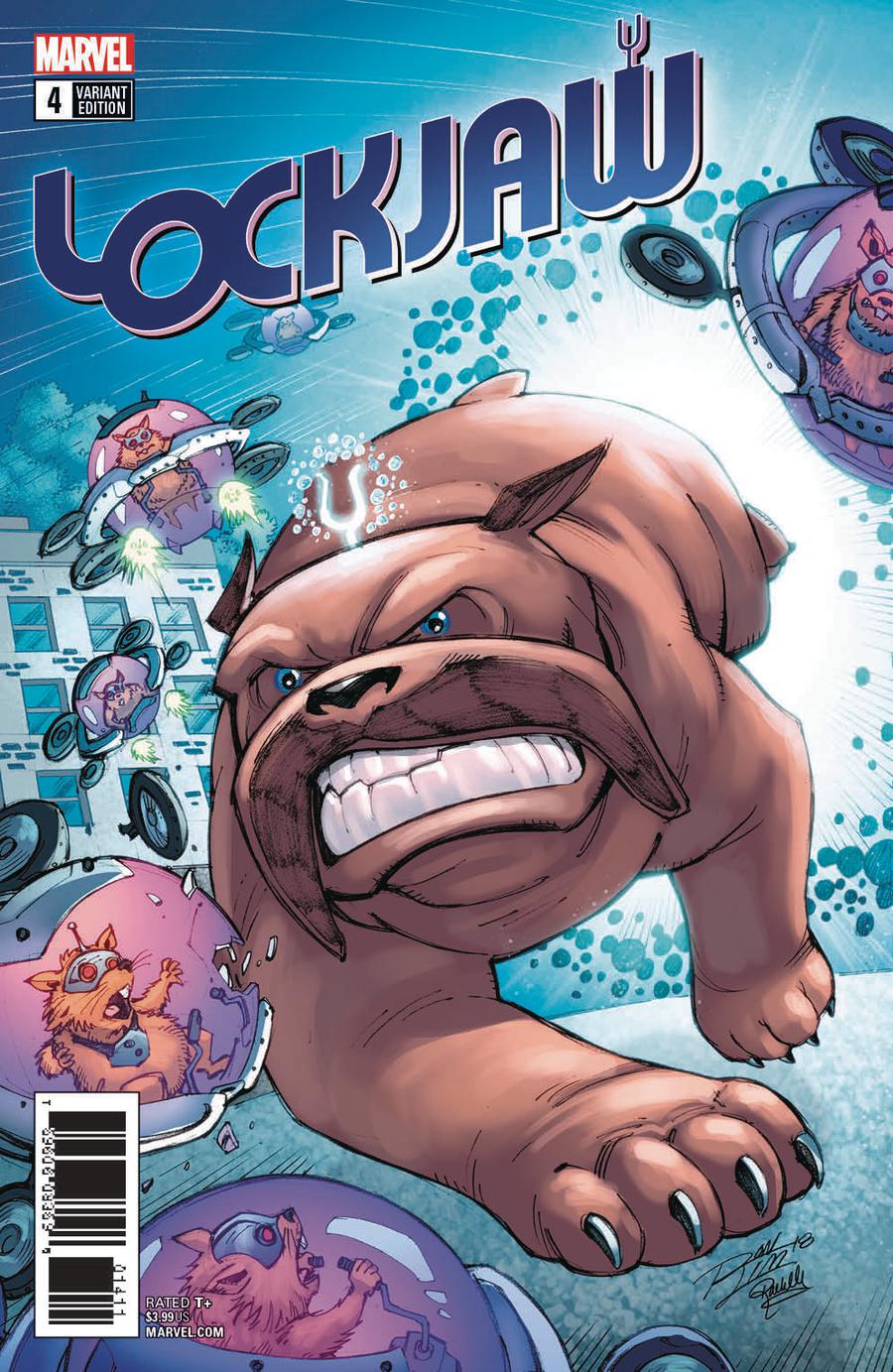 Lockjaw #4 Cover B Variant Ron Lim Cover