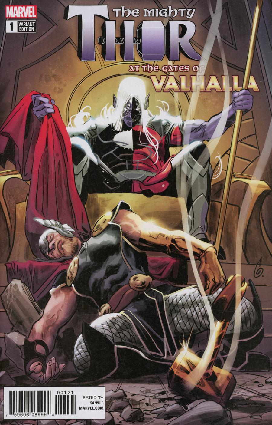 Mighty Thor At The Gates Of Valhalla #1 Cover B Variant Ron Garney Cover