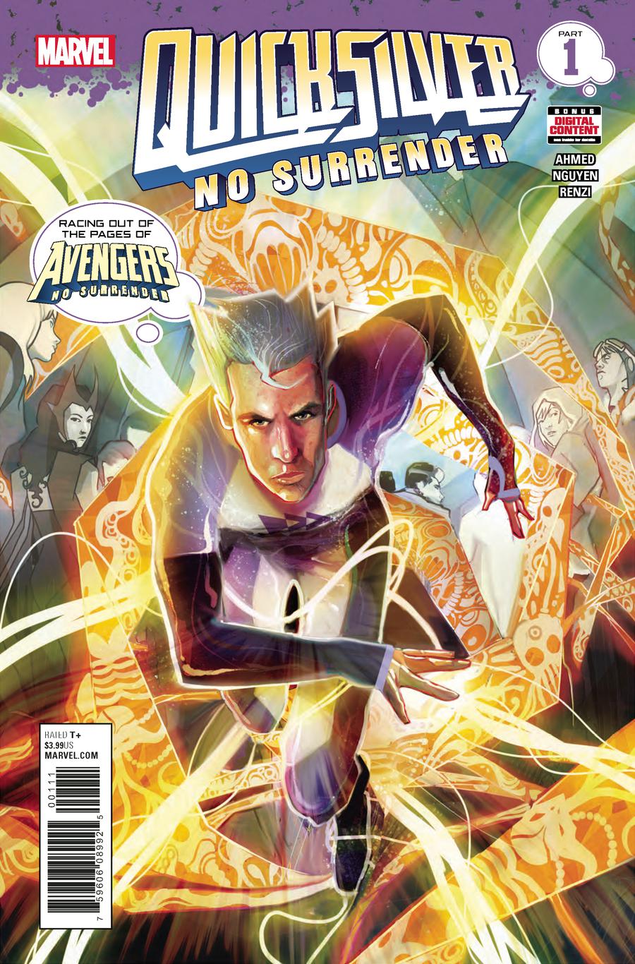 Quicksilver No Surrender #1 Cover A Regular Martin Simmonds Cover