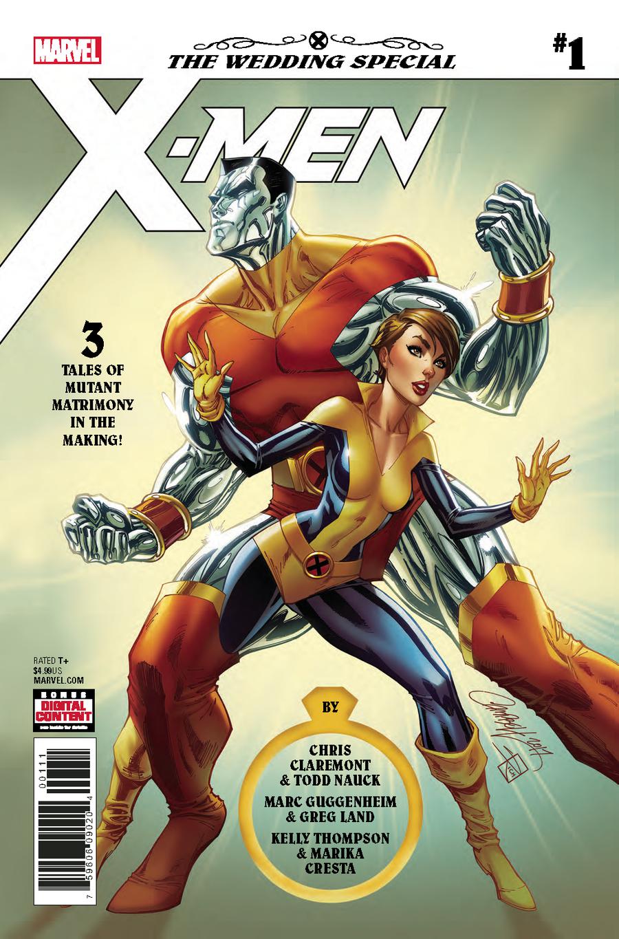 X-Men Wedding Special #1 Cover A 1st Ptg Regular J Scott Campbell Cover (Til Death Do Us Part Part 3)