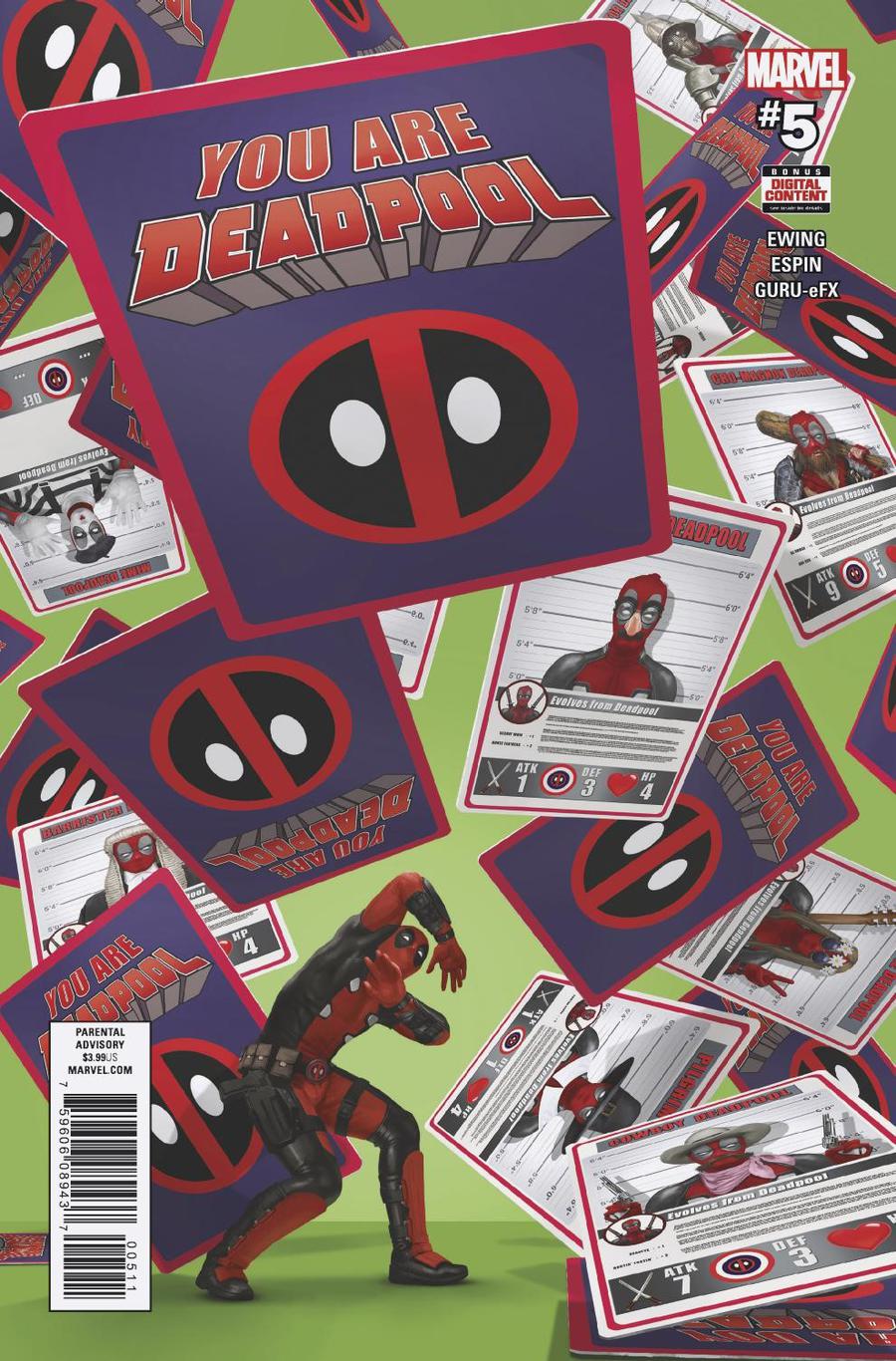 You Are Deadpool #5 Cover A Regular Rahzzah Cover