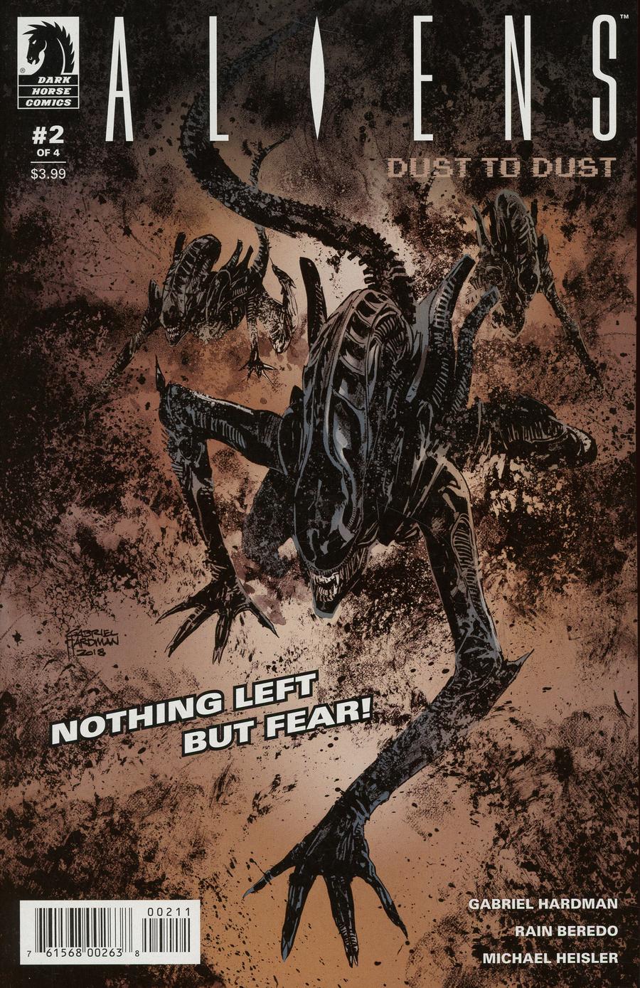 Aliens Dust To Dust #2 Cover A Regular Gabriel Hardman Cover