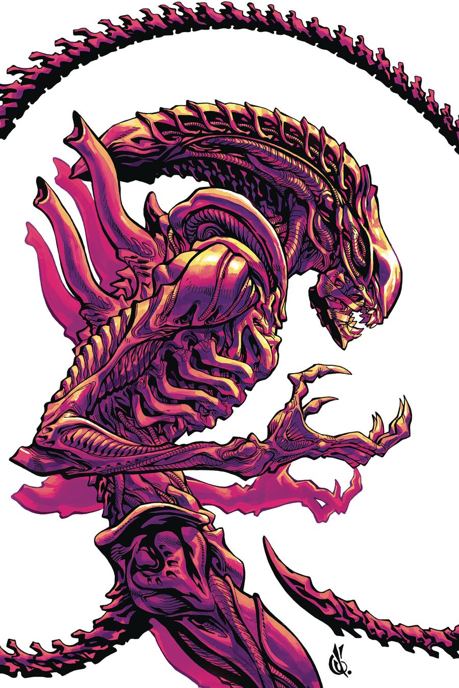 Aliens Dust To Dust #2 Cover B Variant Carlos DAnda Cover