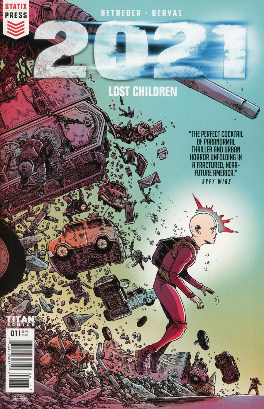 2021 Lost Children #1 Cover A Regular James Stokoe Color Cover