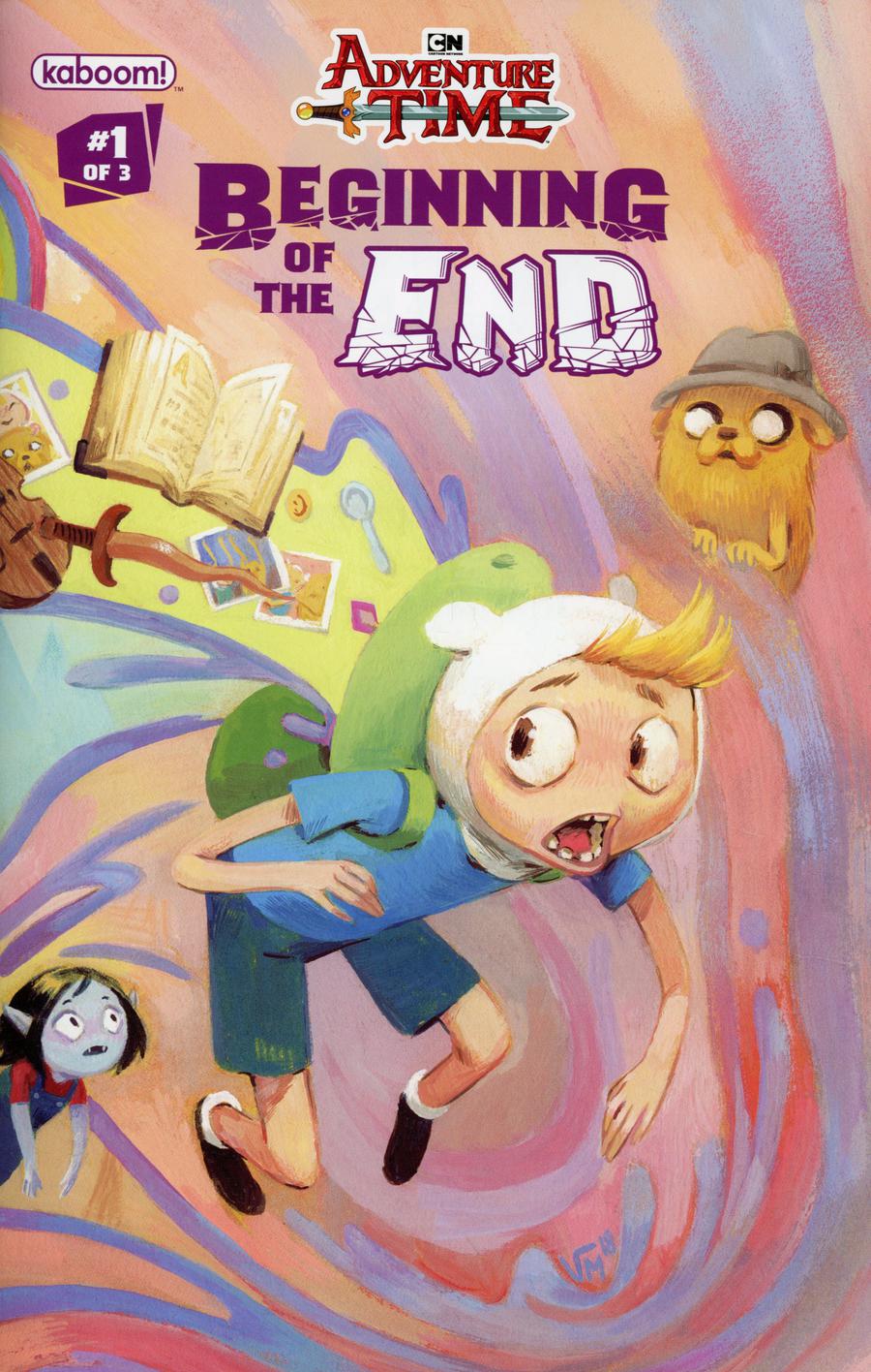 Adventure Time Beginning Of The End #1 Cover A Regular Victoria Maderna Wraparound Cover