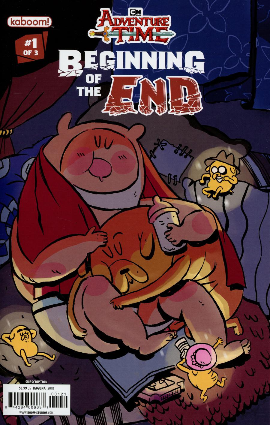 Adventure Time Beginning Of The End #1 Cover B Variant Diigii Daguna Subscription Cover