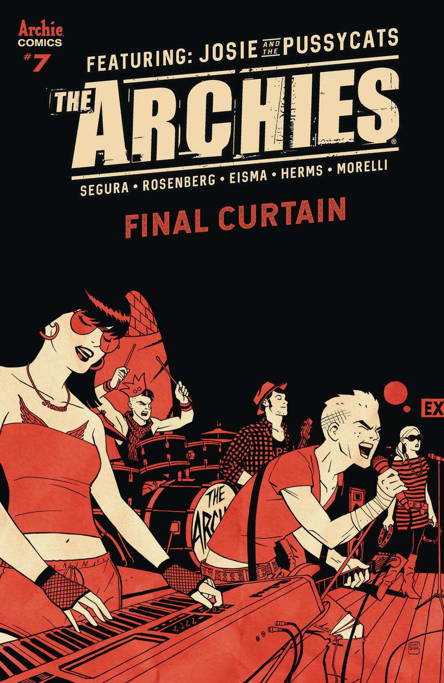 Archies #7 Cover B Variant Cliff Chiang Cover