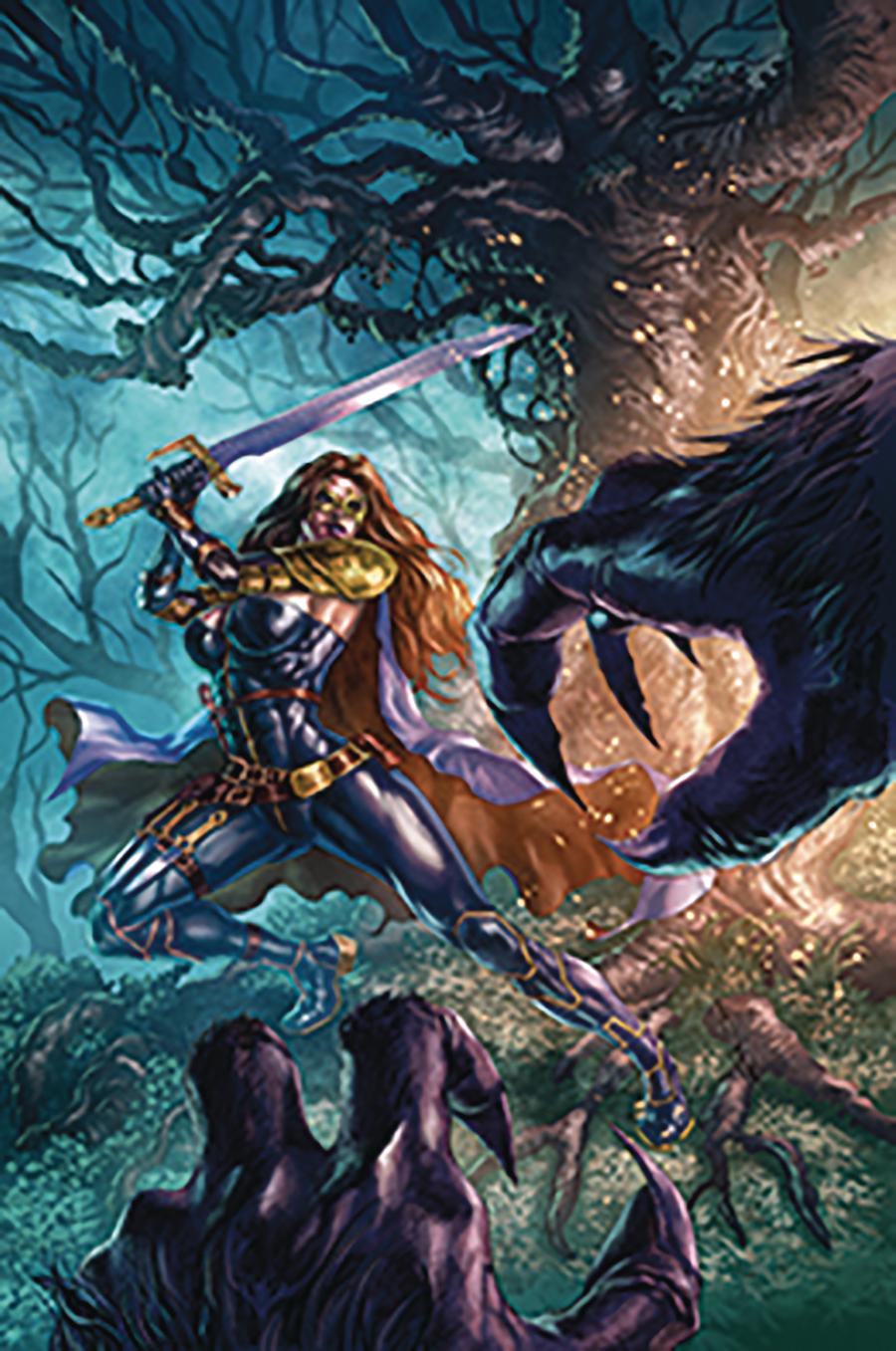 Grimm Fairy Tales Presents Belle Beast Hunter #5 Cover A Alan Quah