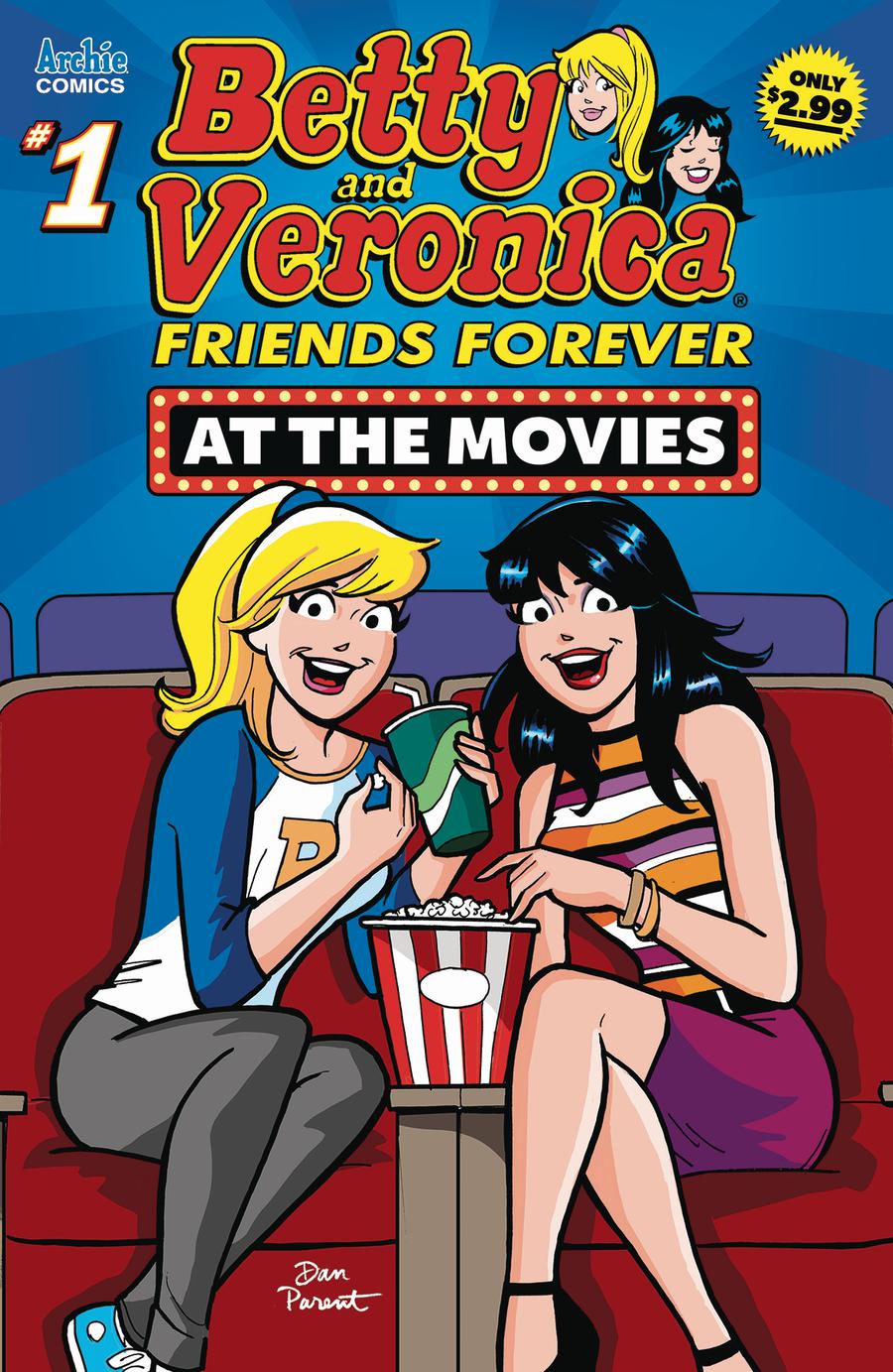 Betty And Veronica Friends Forever #1 At The Movies