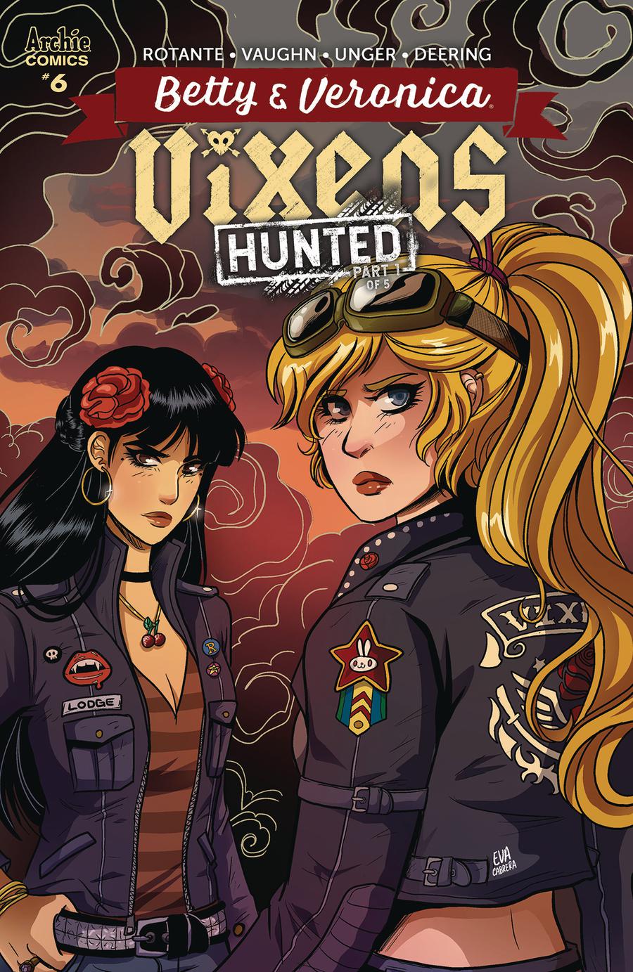 Betty & Veronica Vixens #6 Cover C Variant Eva Cabrera Cover