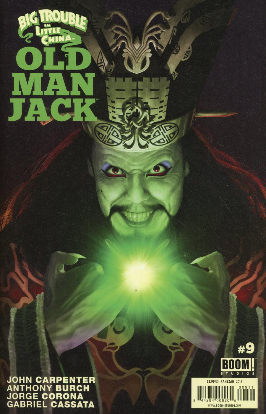 Big Trouble In Little China Old Man Jack #9 Cover B Variant Marco DAlfonso Action Figure Subscription Cover