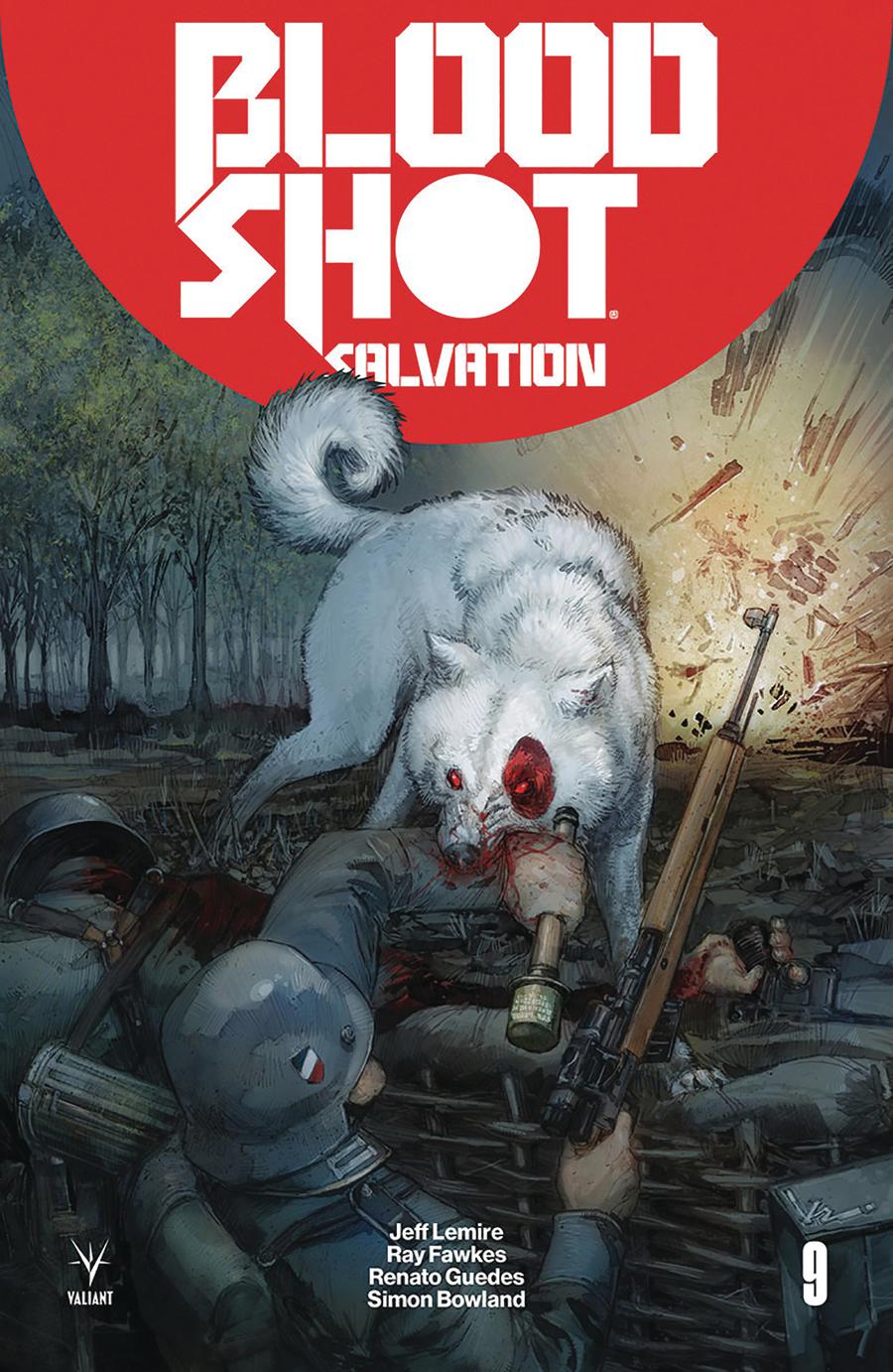 Bloodshot Salvation #9 Cover A Regular Kenneth Rocafort Cover