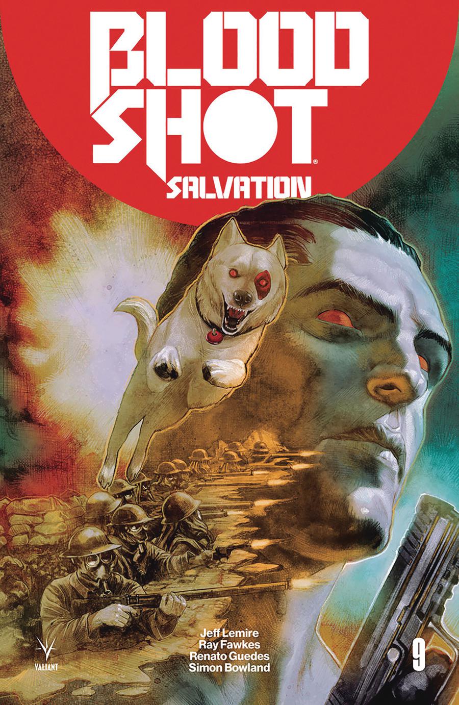 Bloodshot Salvation #9 Cover B Variant Renato Guedes Cover