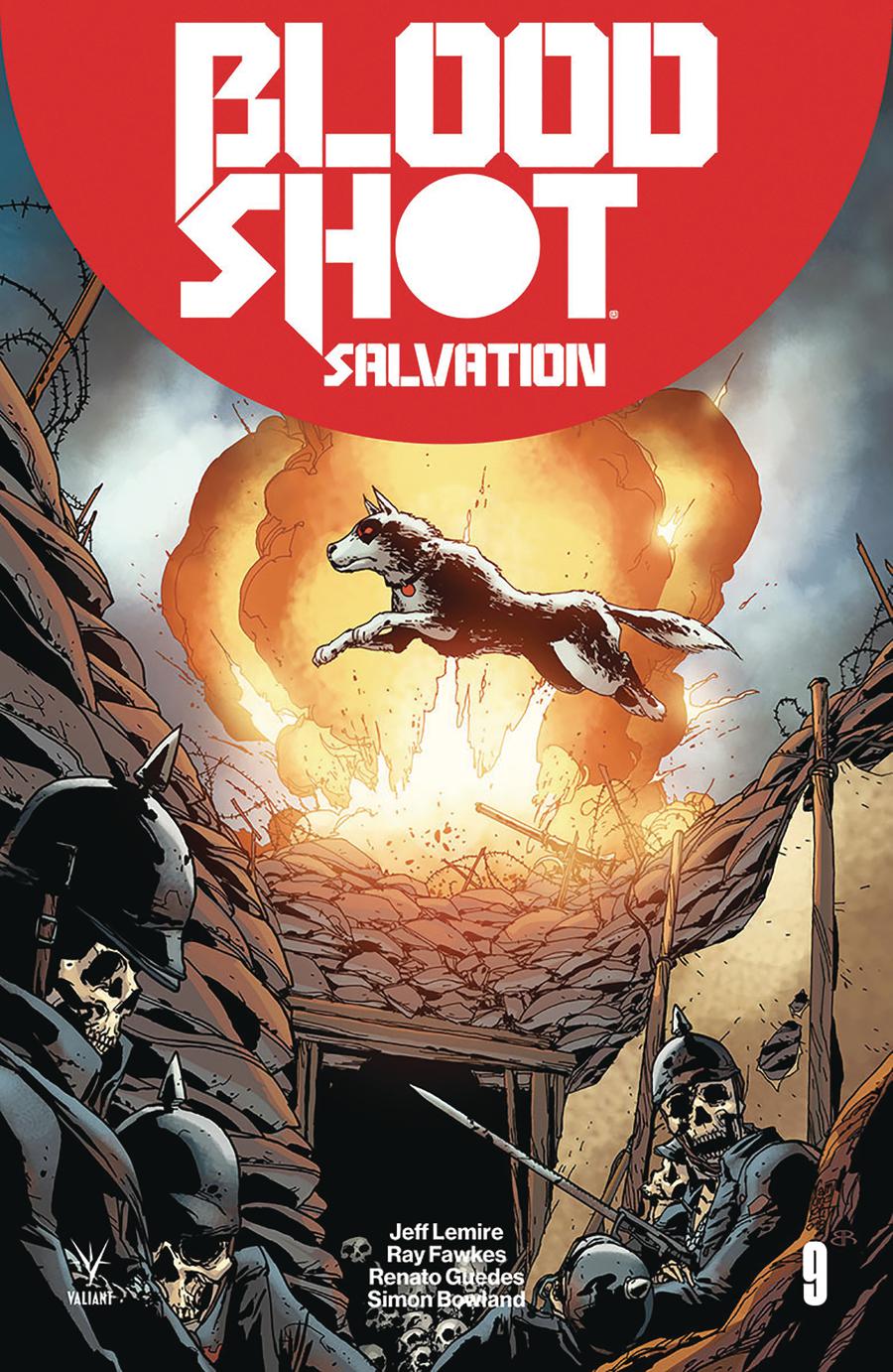 Bloodshot Salvation #9 Cover C Variant Giuseppe Camuncoli Cover