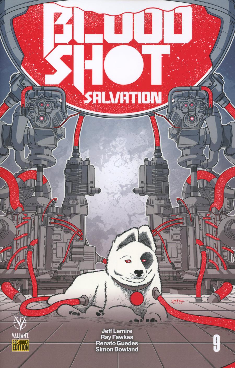 Bloodshot Salvation #9 Cover D Variant Ryan Bodenheim Cover