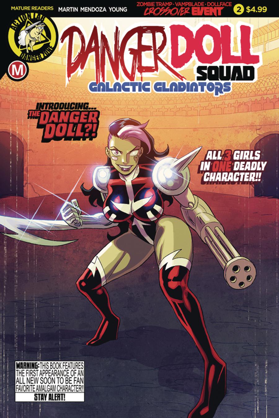 Danger Doll Squad Galactic Gladiators #2 Cover A Regular Winston Young Cover