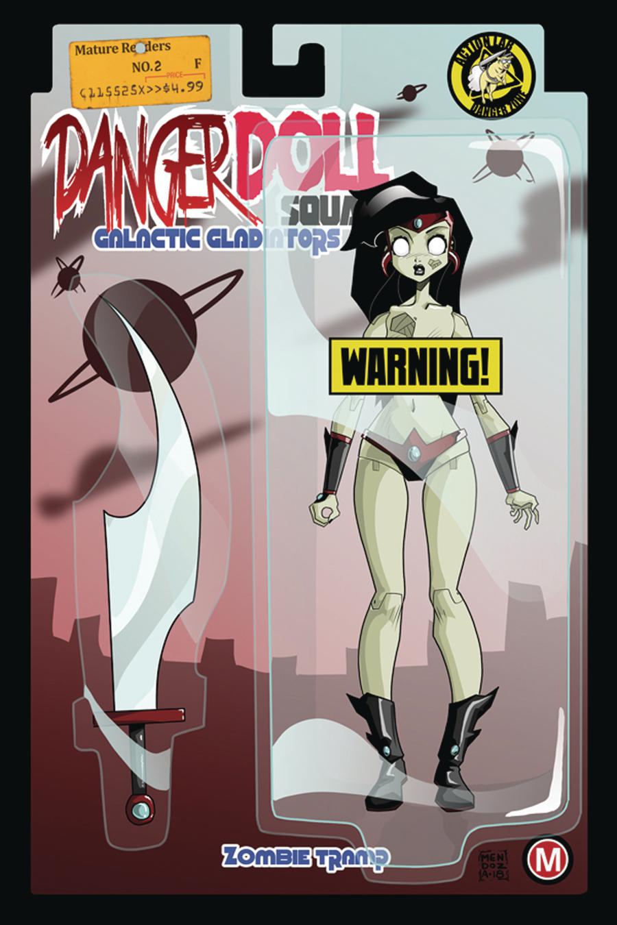 Danger Doll Squad Galactic Gladiators #2 Cover F Variant Dan Mendoza Risque Cover
