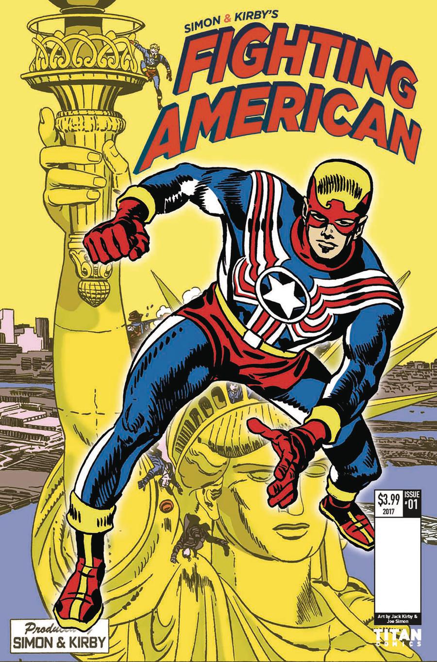 Fighting American Ties That Bind #3 Cover B Variant Jack Kirby Cover