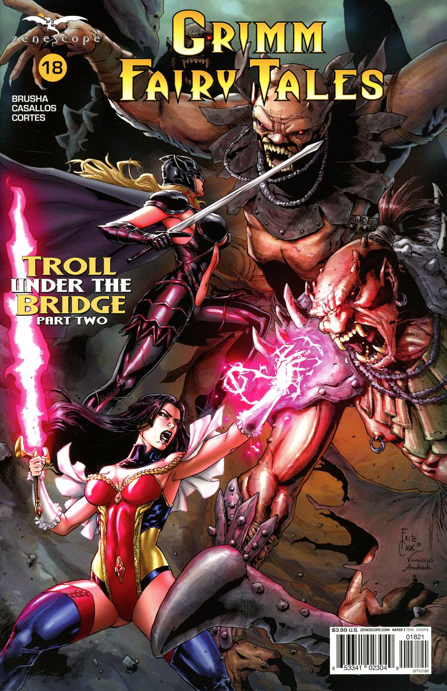 Grimm Fairy Tales Vol 2 #18 Cover B Fritz Casas