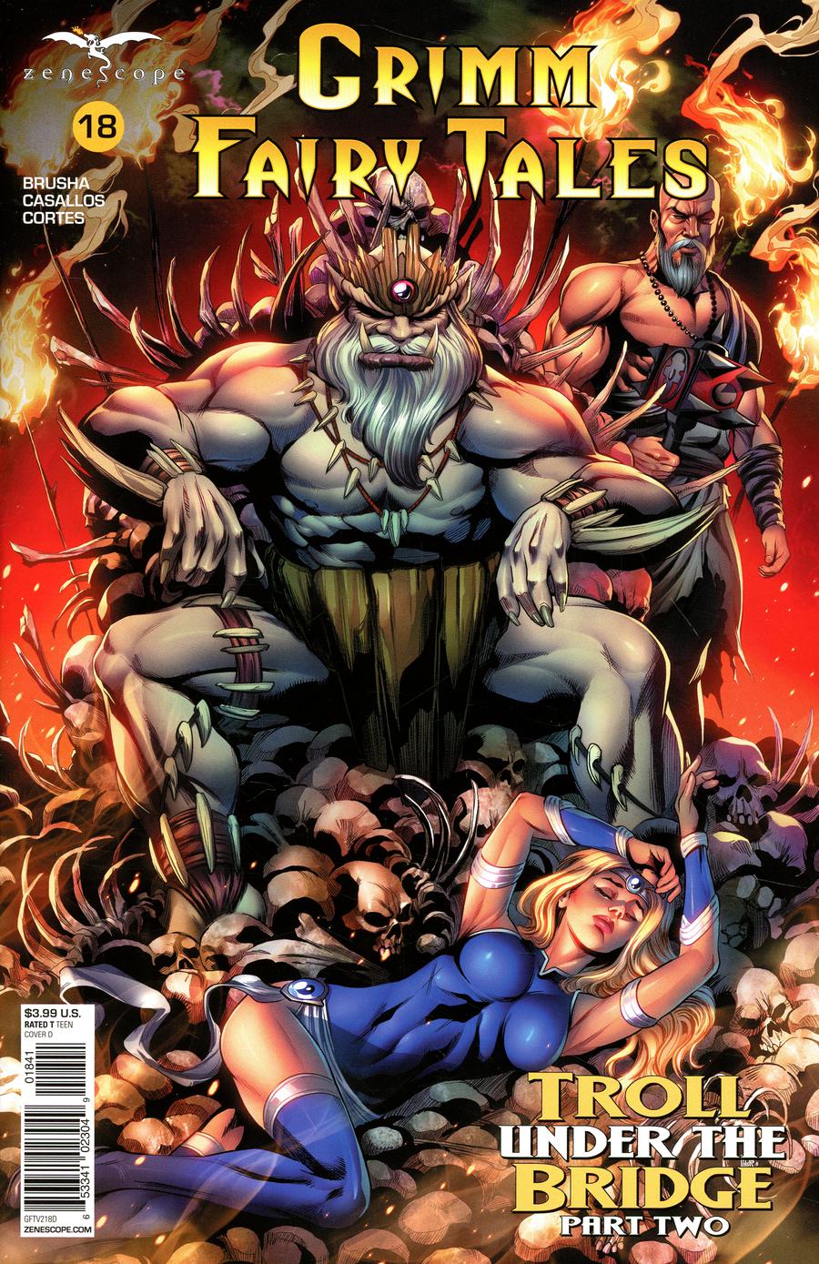 Grimm Fairy Tales Vol 2 #18 Cover D Allan Otero