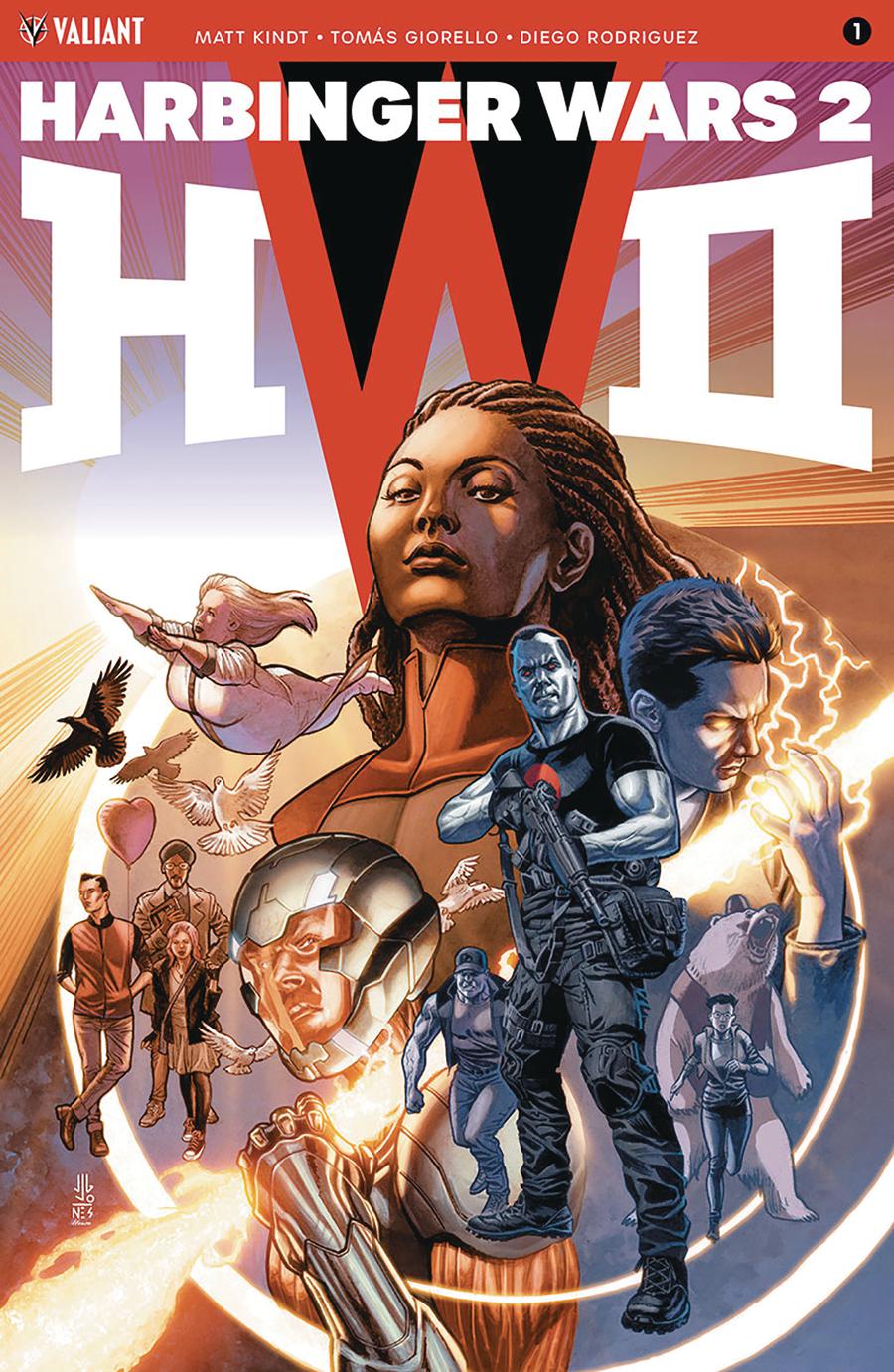 Harbinger Wars 2 #1 Cover A Regular JG Jones Cover