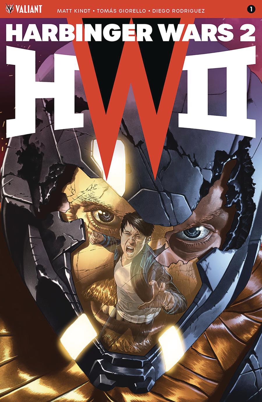 Harbinger Wars 2 #1 Cover B Variant Mico Suayan Cover