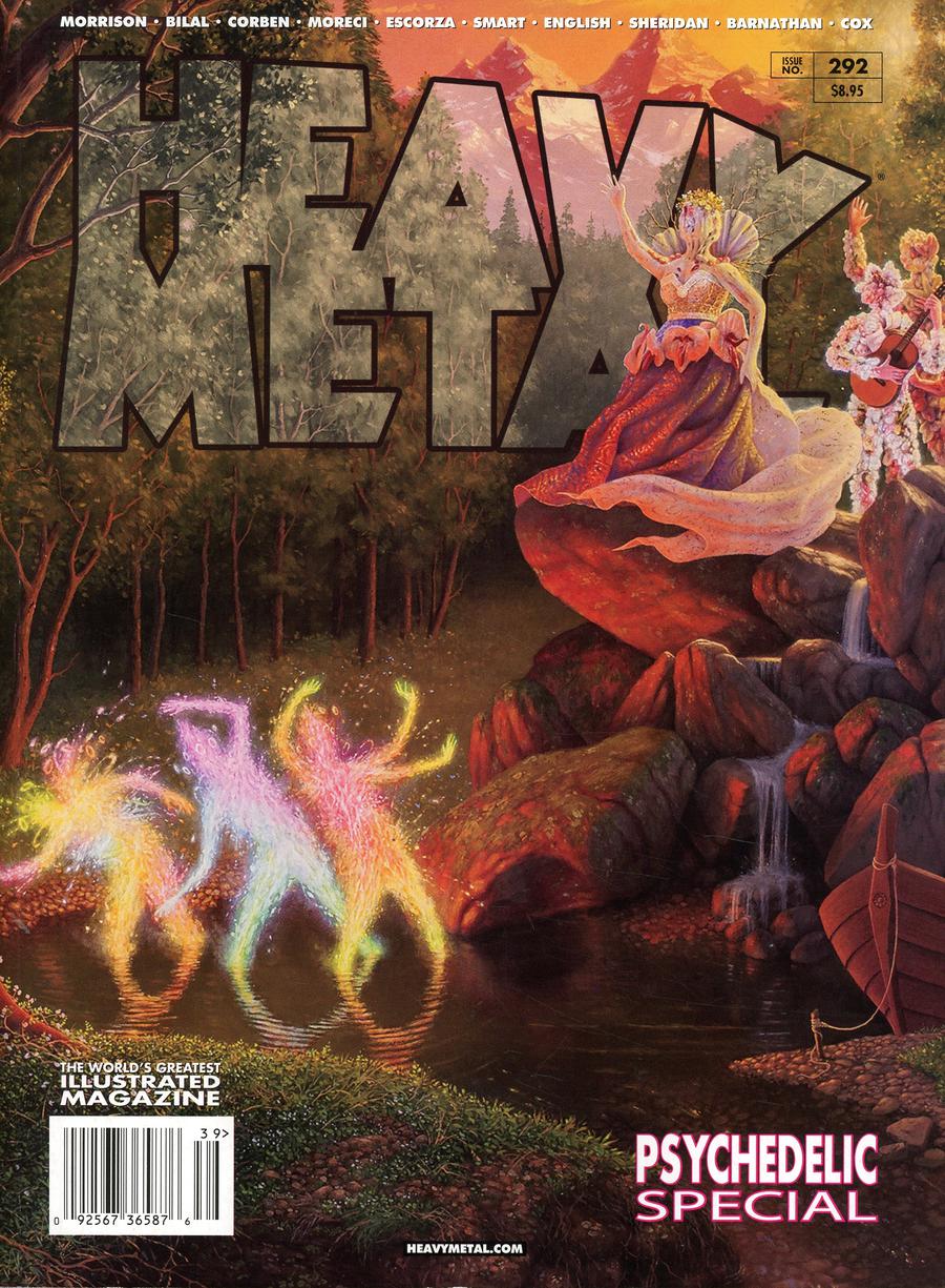 Heavy Metal #292 Cover C Adrian Cox