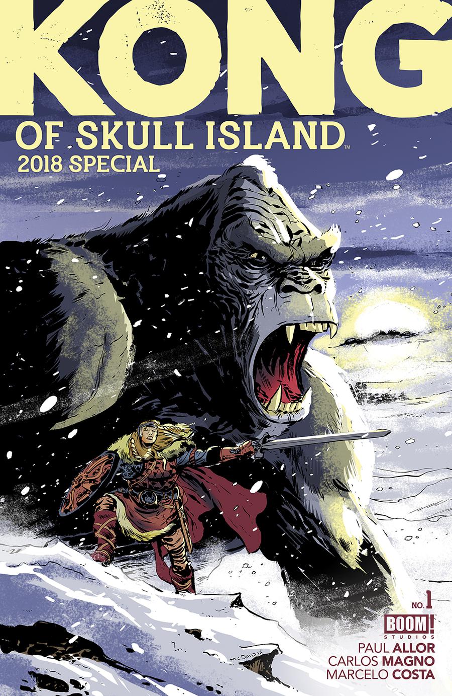 Kong Of Skull Island 2018 Special #1 Cover A Regular Dan McDaid Cover