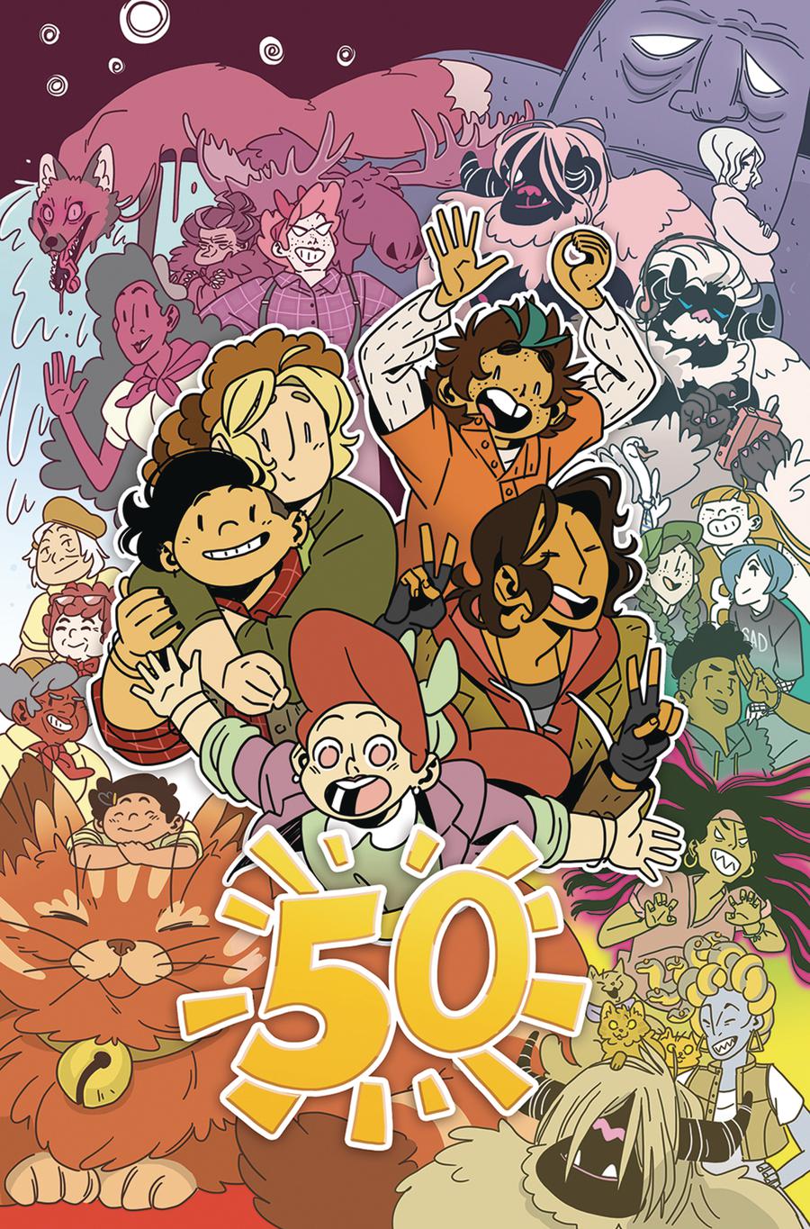 Lumberjanes #50 Cover A Regular Kat Leyh Cover