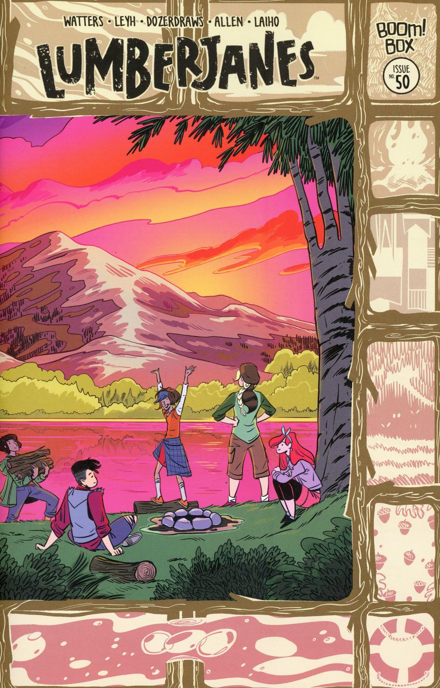 Lumberjanes #50 Cover C Variant Veronica Fish Connecting Cover