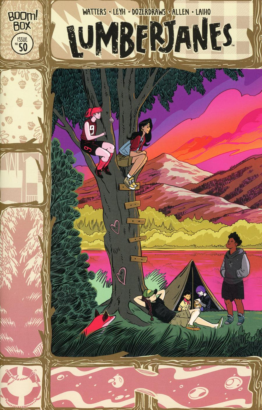 Lumberjanes #50 Cover B Variant Veronica Fish Subscription Cover