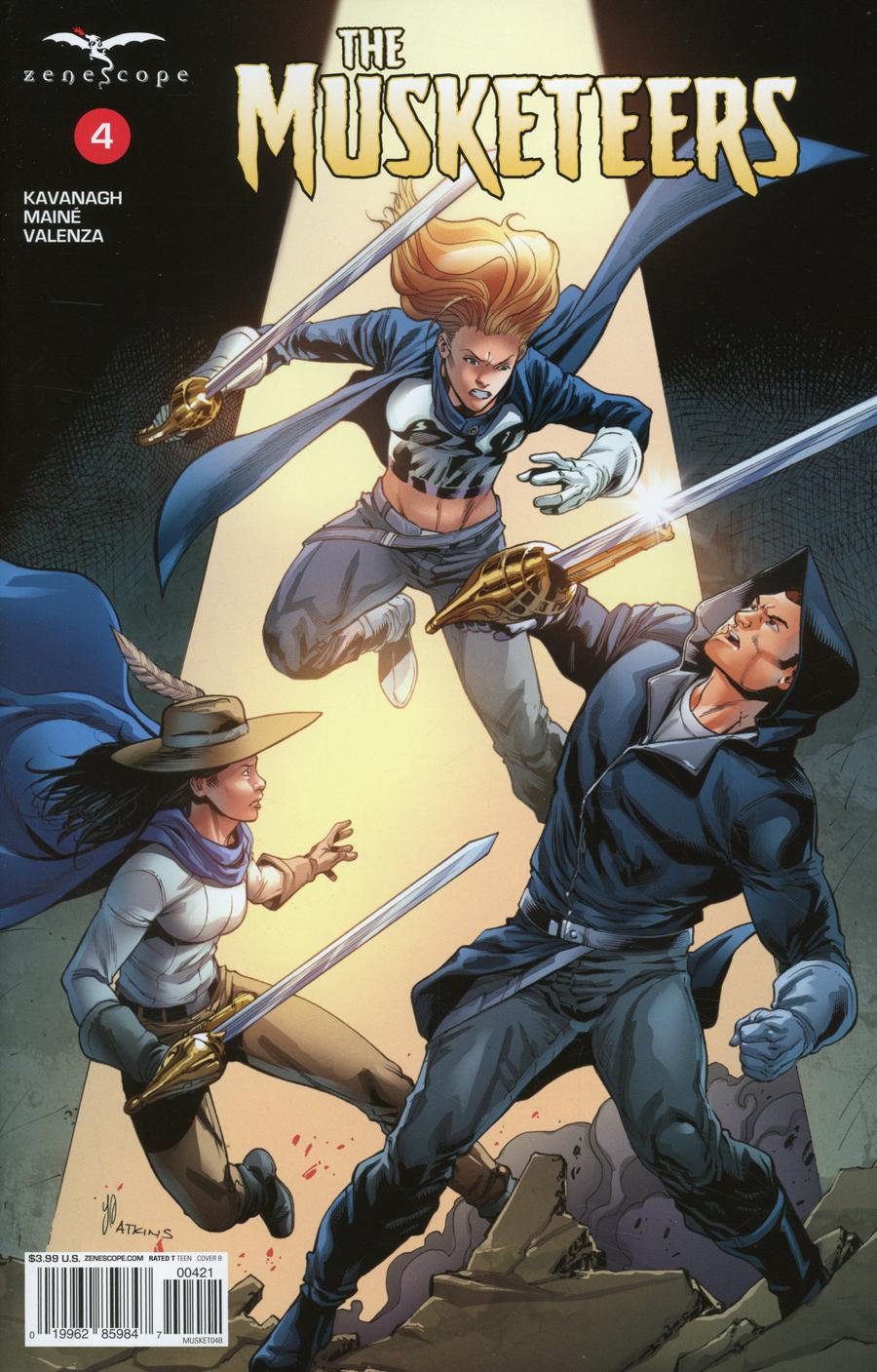 Grimm Fairy Tales Presents Musketeers #4 Cover B Robert Atkins
