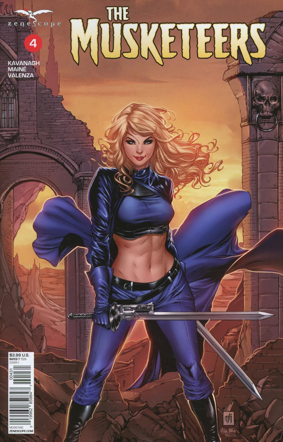 Grimm Fairy Tales Presents Musketeers #4 Cover C Mike Krome