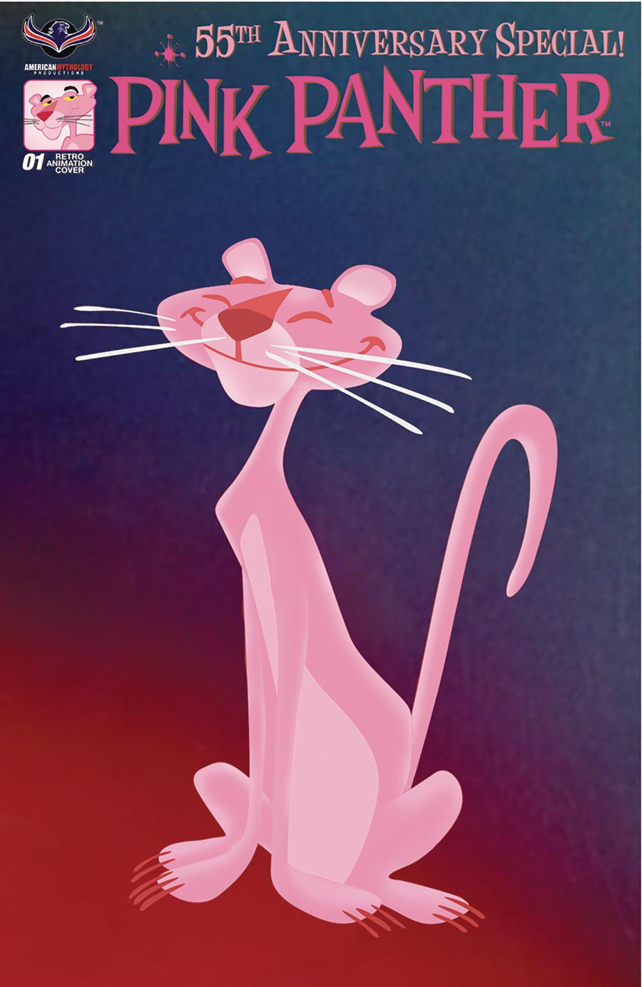 Pink Panther 55th Anniversary Special #1 Cover C Variant Retro Limited Edition Cover