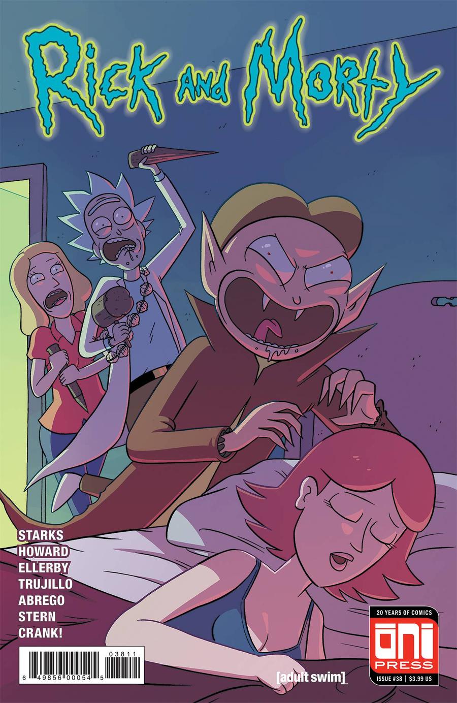 Rick And Morty #38 Cover A Regular Marc Ellerby & Sarah Stern Cover