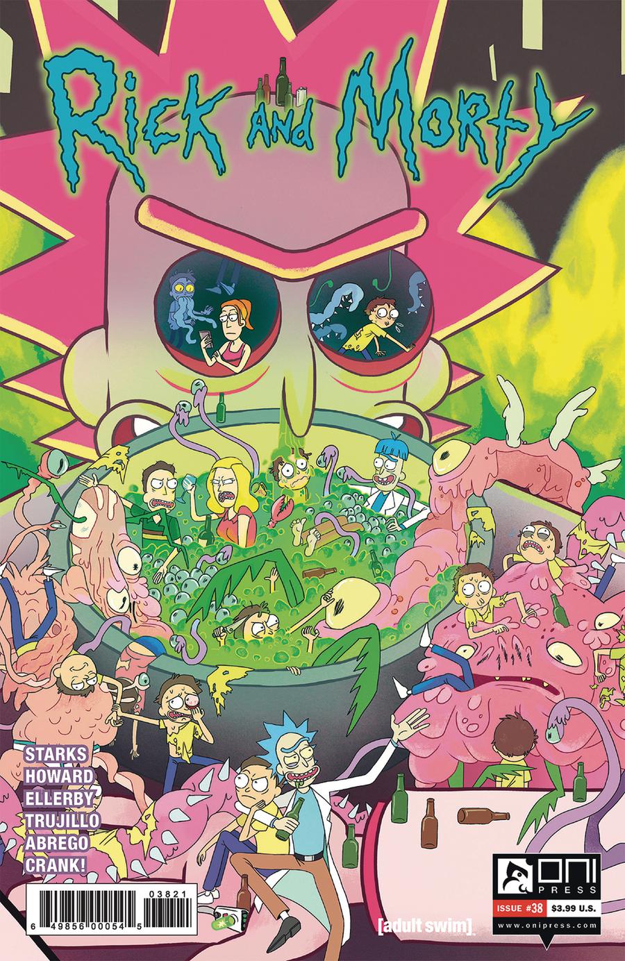 Rick And Morty #38 Cover B Variant Julia Scott Cover