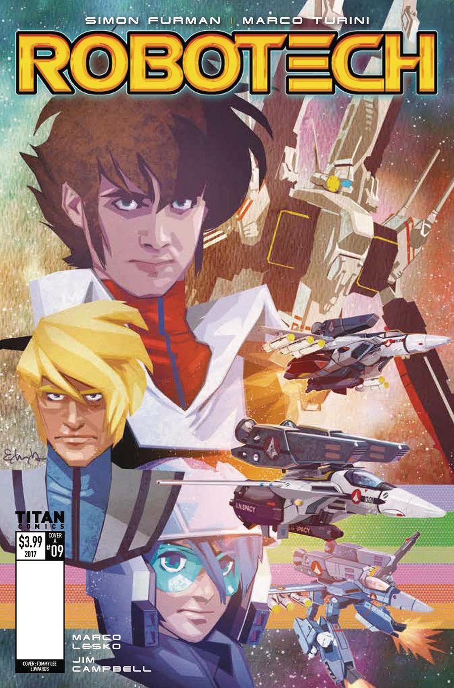 Robotech Vol 3 #9 Cover A Regular Tommy Lee Edwards Cover