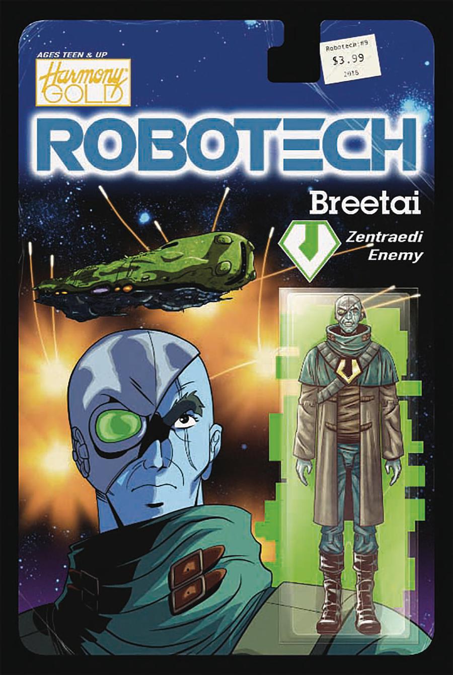 Robotech Vol 3 #9 Cover B Variant Action Figure Cover