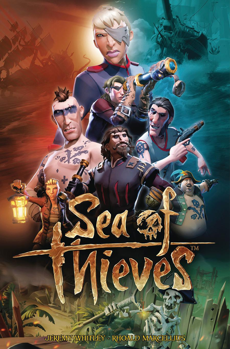 Sea Of Thieves #3 Cover B Variant Game Cover