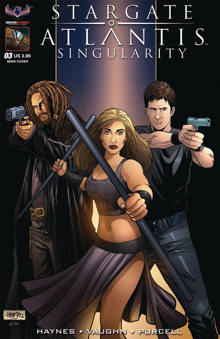 Stargate Atlantis Singularity #3 Cover A Regular Clint Hilinski Cover