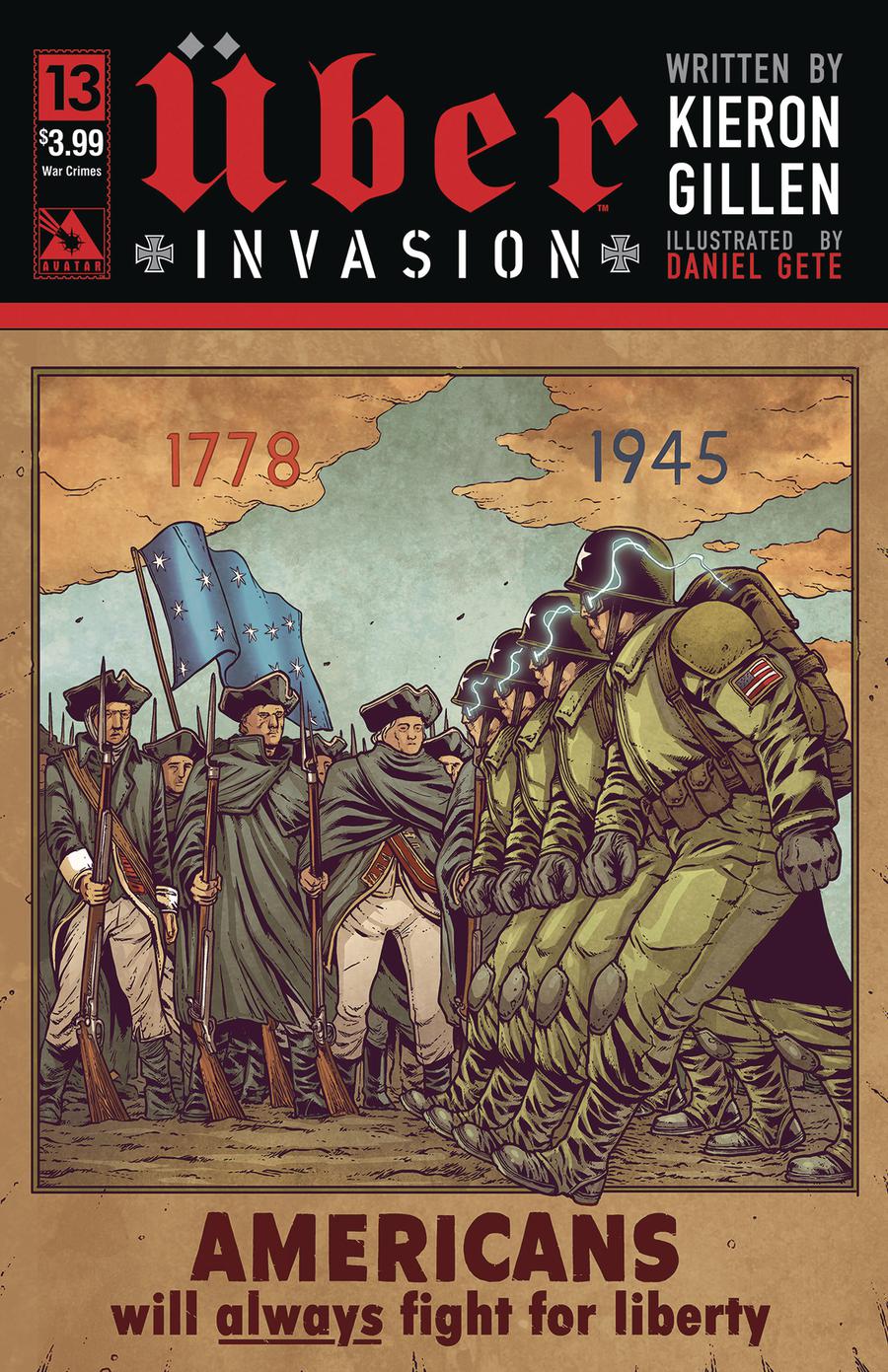 Uber Invasion #13 Cover C Propaganda Poster Cover