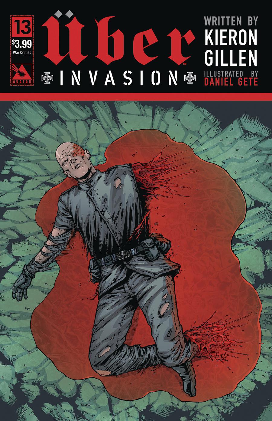 Uber Invasion #13 Cover E War Crimes Cover