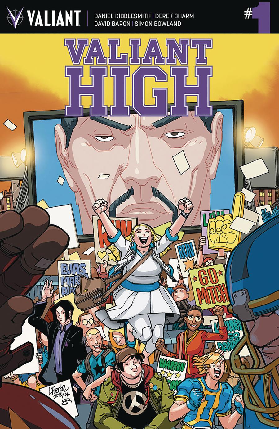 Valiant High #1 Cover A Regular David Lafuente Cover