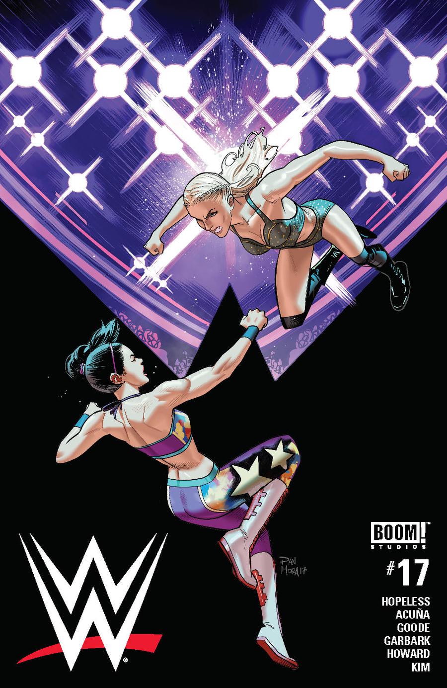 WWE #17 Cover A Regular Dan Mora Cover