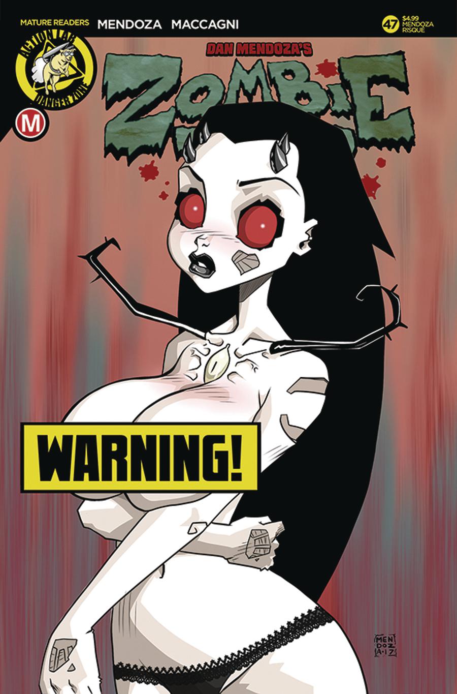 Zombie Tramp Vol 2 #47 Cover F Variant Dan Mendoza Risque Cover