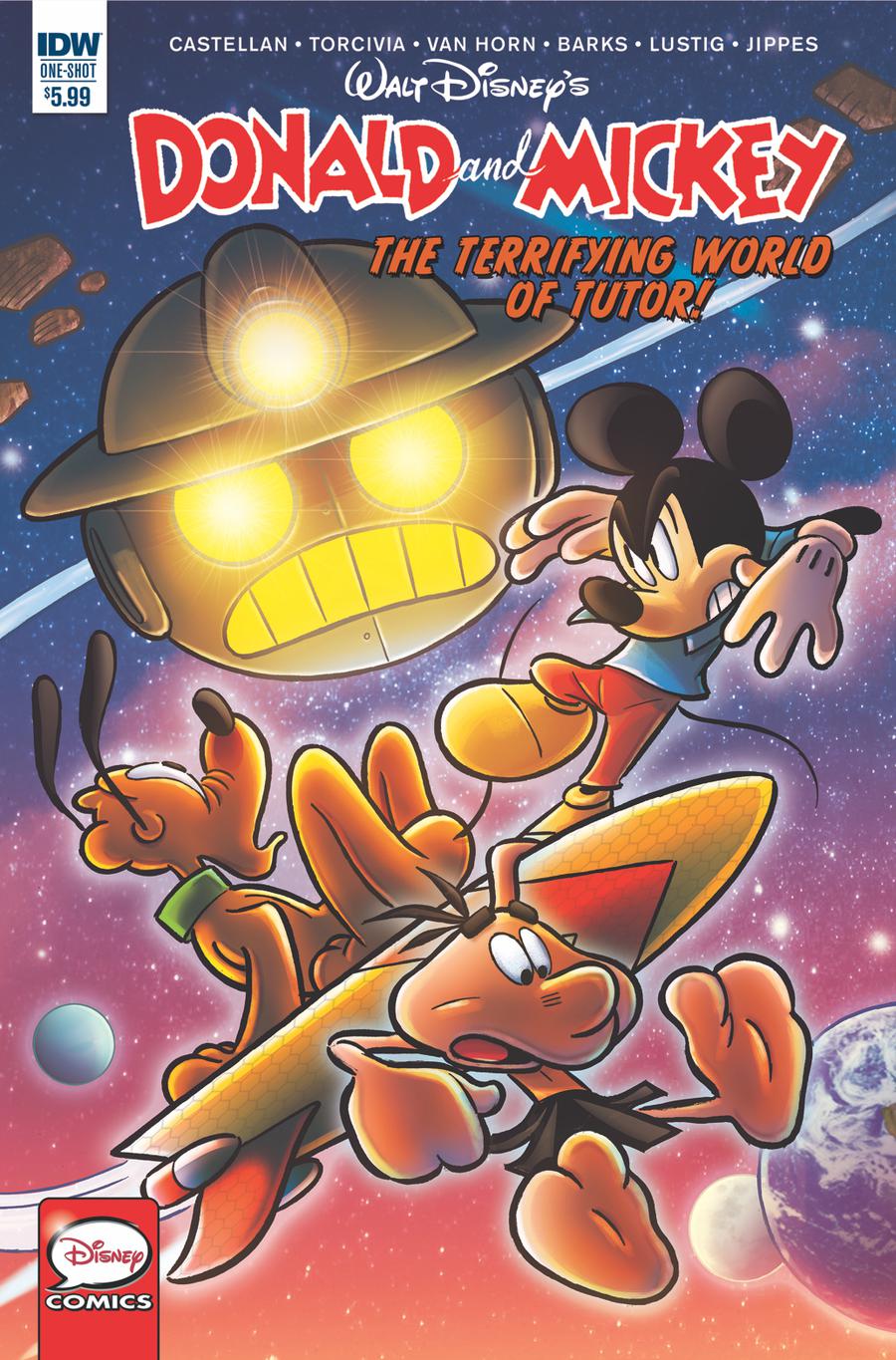 Donald & Mickey Quarterly #4 Cover A Regular Andrea Freccero Cover