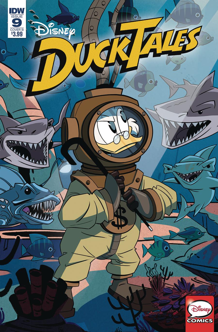 Ducktales Vol 4 #9 Cover B Variant Marco Ghiglione Cover
