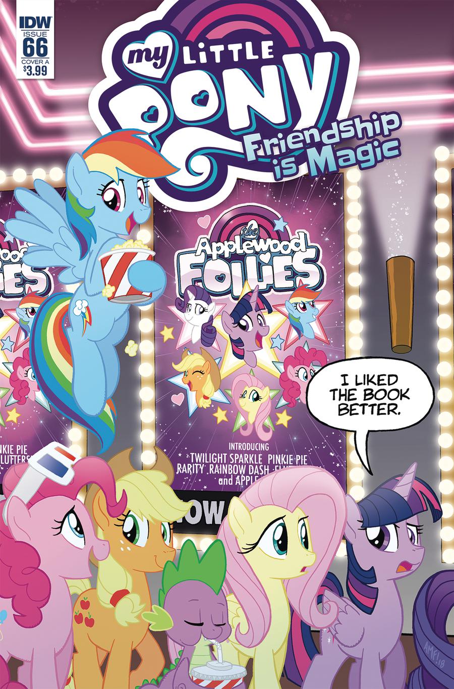 My Little Pony Friendship Is Magic #66 Cover A Regular Tony Fleecs Cover